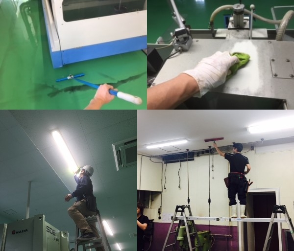 愛知県工場清掃